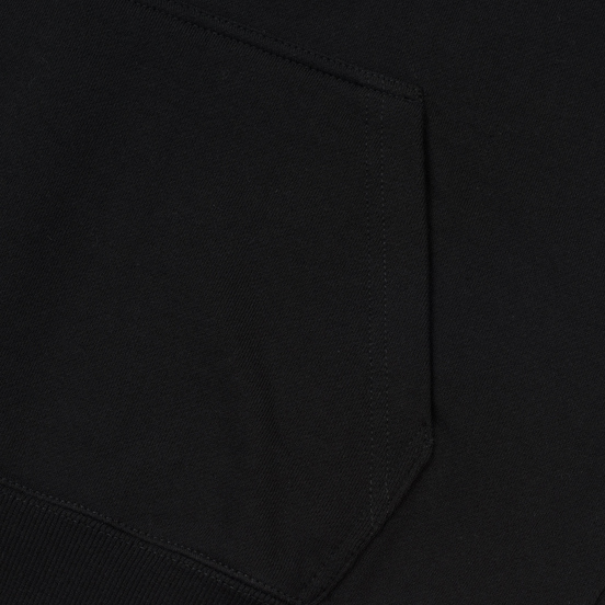 Мужская толстовка Stussy Basic Stussy Hoodie Black/White