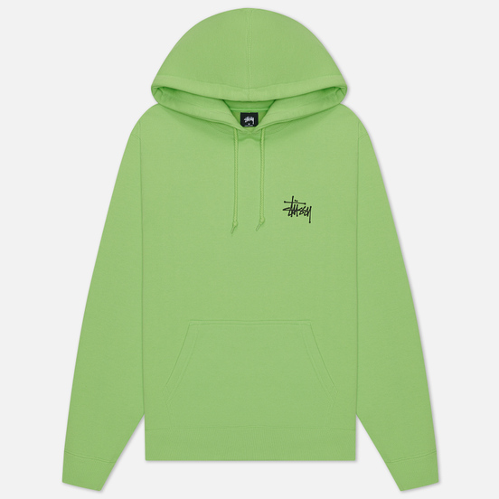 Мужская толстовка Stussy Basic Stussy Screenprint Hoodie Green