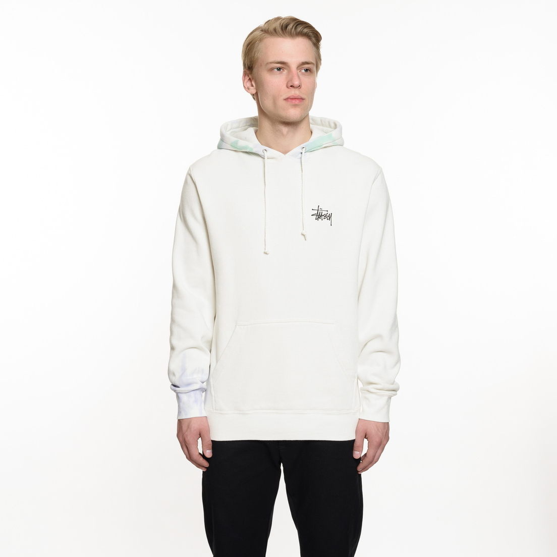 Stussy Мужская толстовка Basic Stussy Tie Dye Hoodie