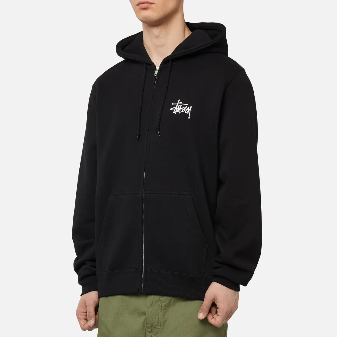 Stussy Мужская толстовка Basic Stussy Zip Hoodie