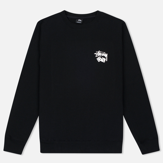 Мужская толстовка Stussy Dice Crew Black