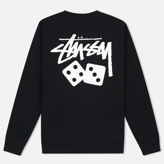Мужская толстовка Stussy Dice Crew Black