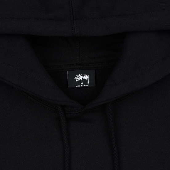 Мужская толстовка Stussy Double Mask Hoodie Black