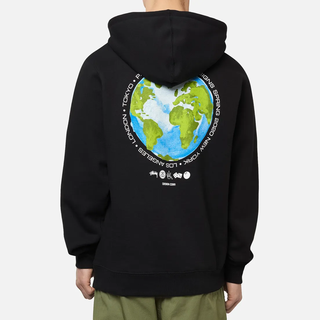 Stussy Мужская толстовка Global Design Corp Hoodie