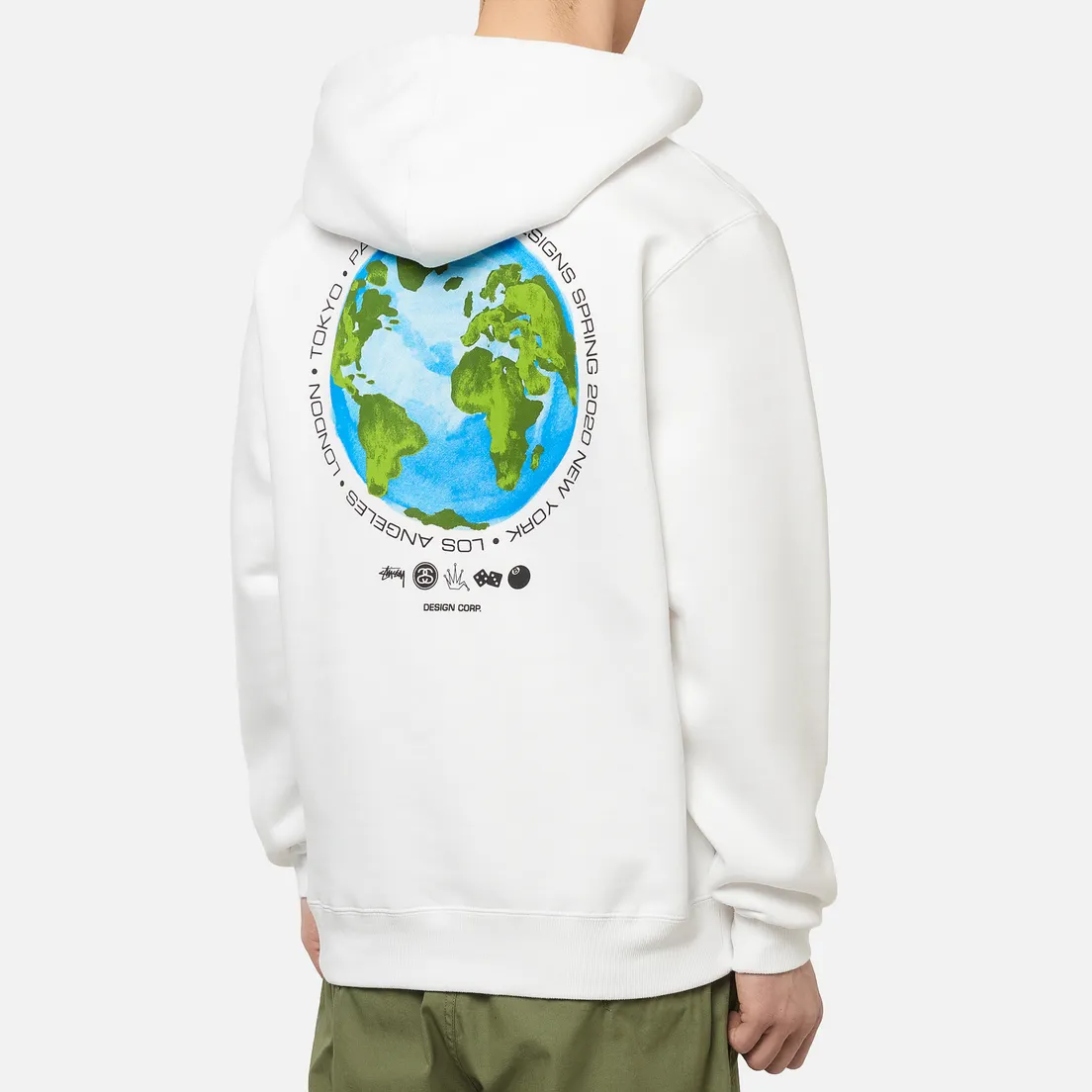 Stussy Мужская толстовка Global Design Corp Hoodie
