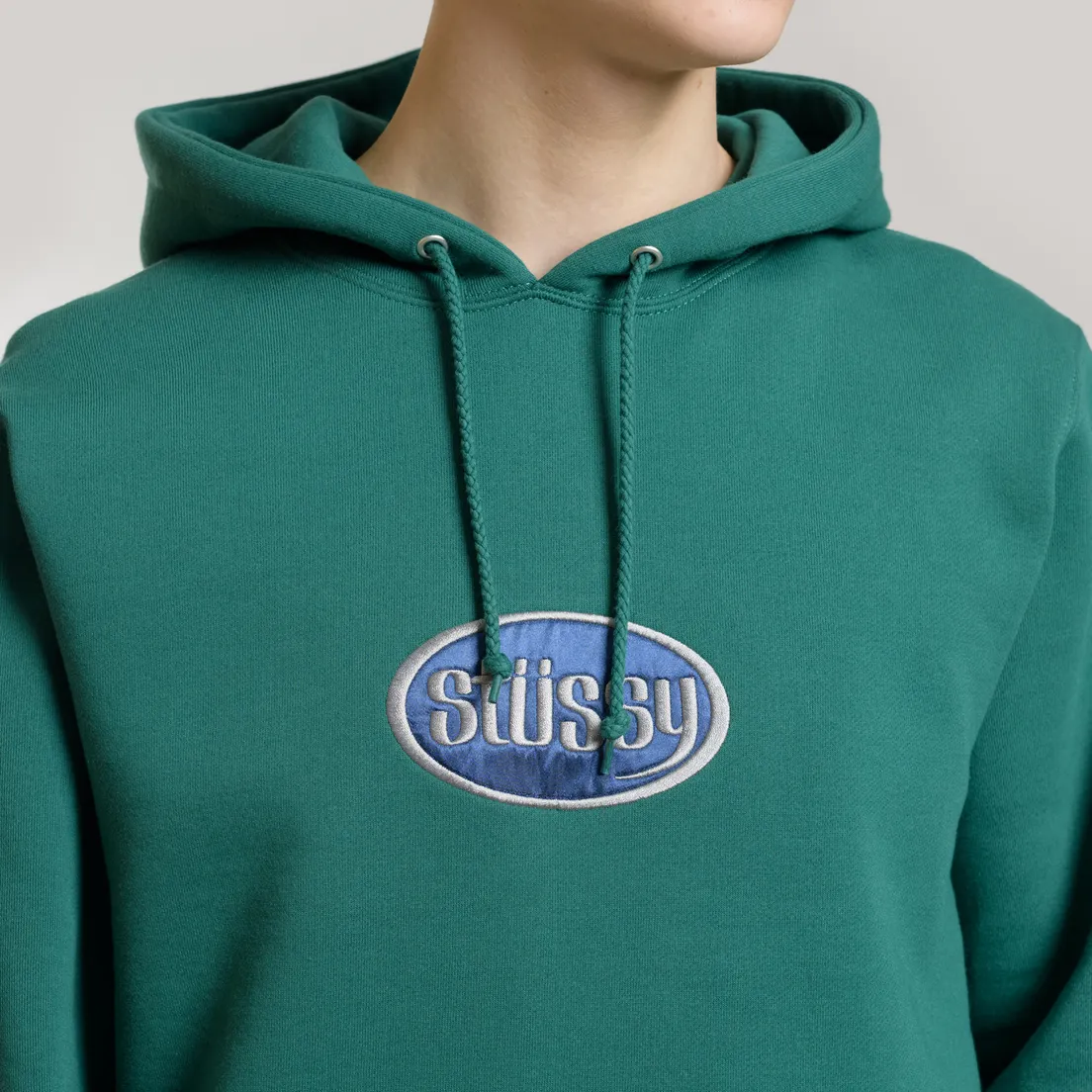 Stussy Мужская толстовка Oval Applique Hoodie