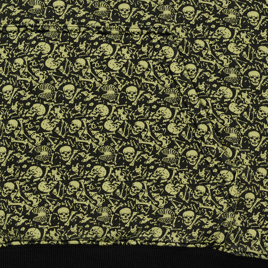 Мужская толстовка Stussy Vintage Bones Hoodie Lime