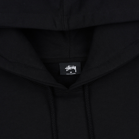Мужская толстовка Stussy Warrior Man Hoodie Black