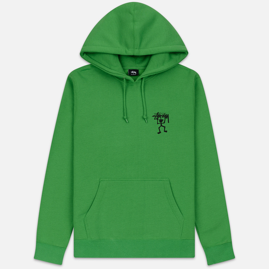 Мужская толстовка Stussy Warrior Man Hoodie Kelly