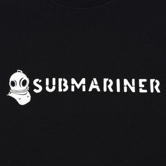 Мужская толстовка Submariner Basic Logo Print Black
