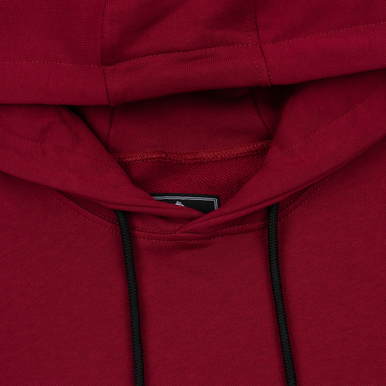 Мужская толстовка Submariner Basic Logo Print Hoodie Bordeaux