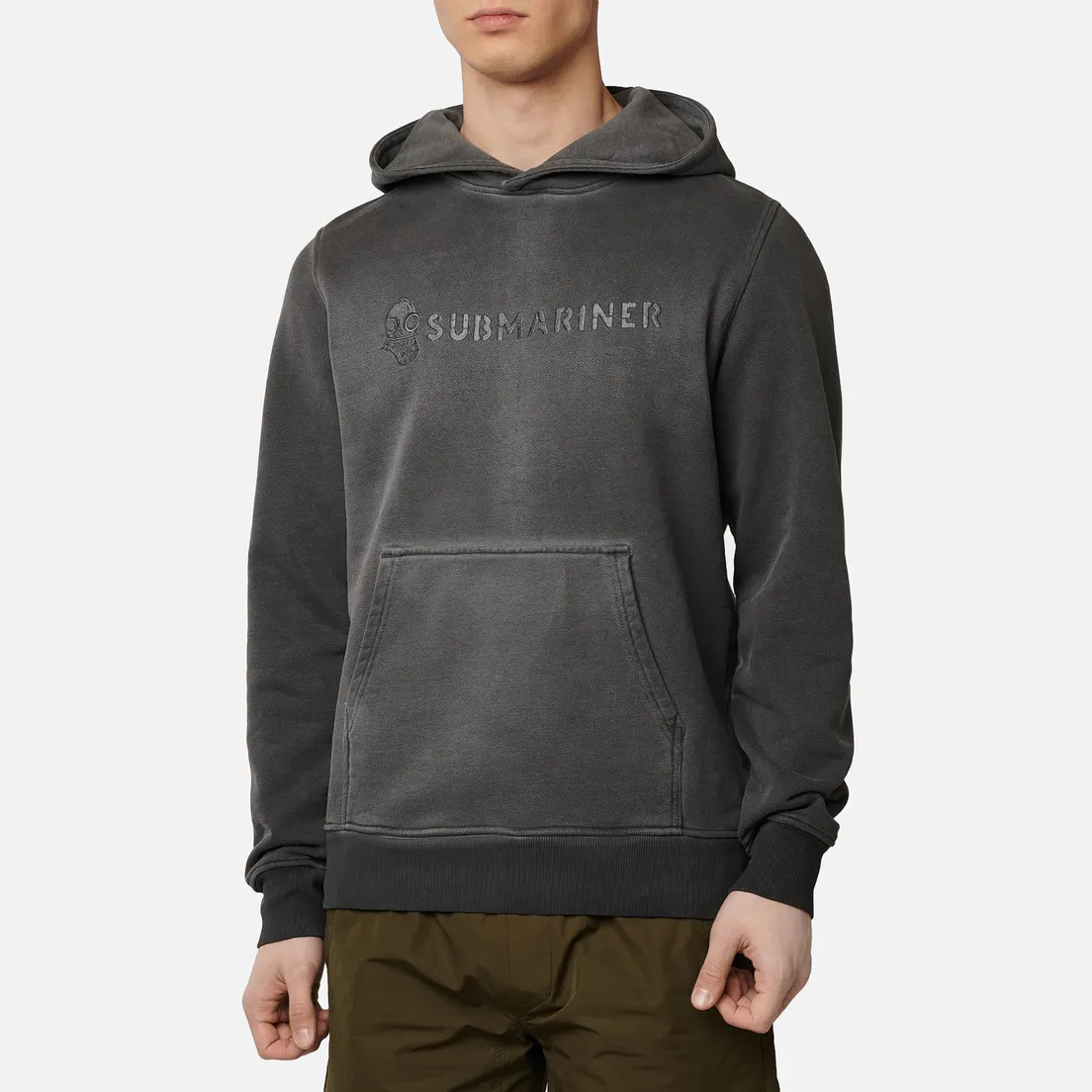 Submariner Мужская толстовка Basic Logo Print HV Hoodie