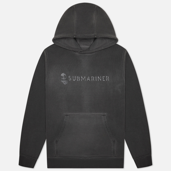 Мужская толстовка Submariner Basic Logo Print HV Hoodie Grey