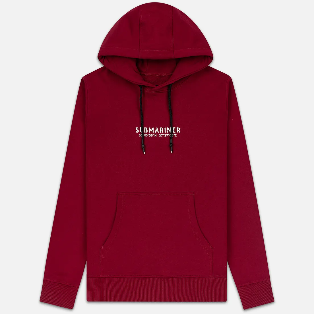 Submariner Мужская толстовка Coordinates Logo Print Hoodie