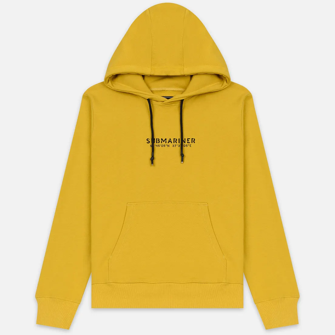 Submariner Мужская толстовка Coordinates Logo Print Hoodie