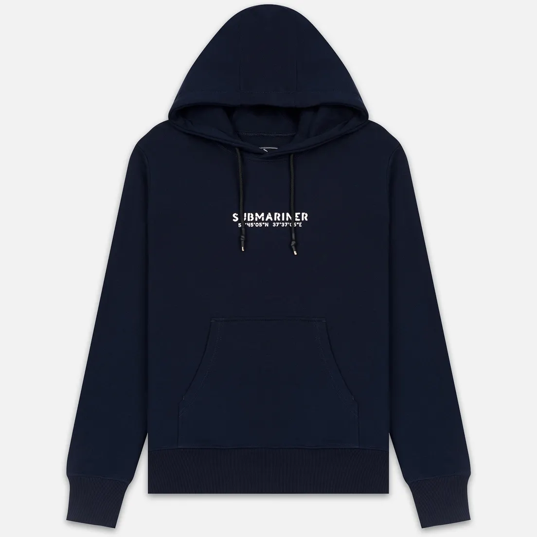 Submariner Мужская толстовка Coordinates Logo Print Hoodie