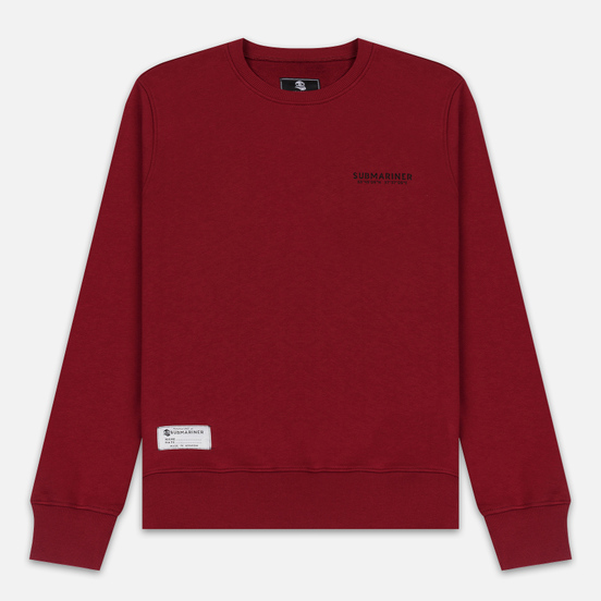 Мужская толстовка Submariner Main Logo Print Bordeaux