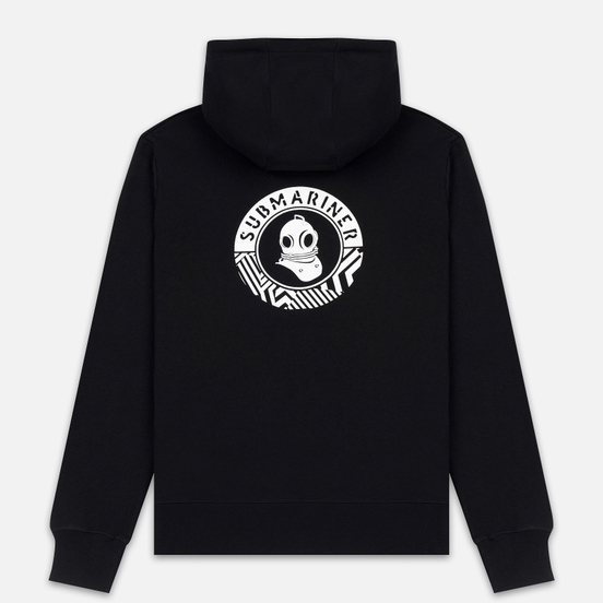 Мужская толстовка Submariner Main Logo Print Hoodie Black