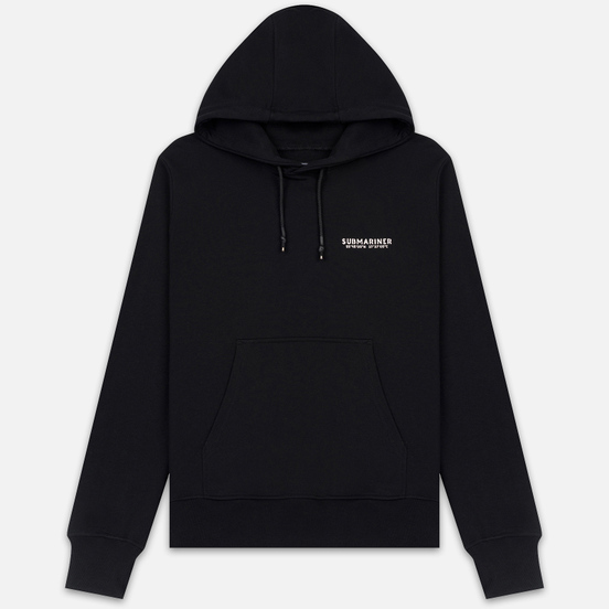 Мужская толстовка Submariner Main Logo Print Hoodie Black