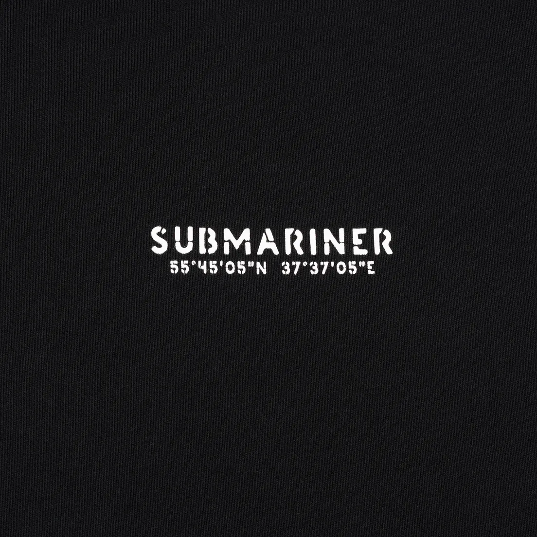 Submariner Мужская толстовка Main Logo Print Hoodie