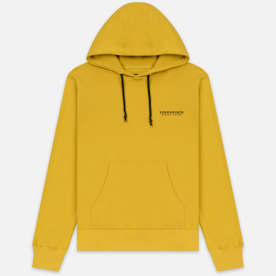 Мужская толстовка Submariner Main Logo Print Hoodie Mustard