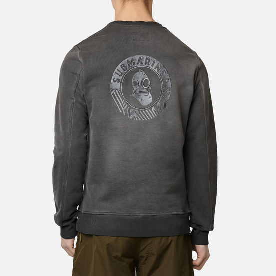 Мужская толстовка Submariner Main Logo Print HV Grey