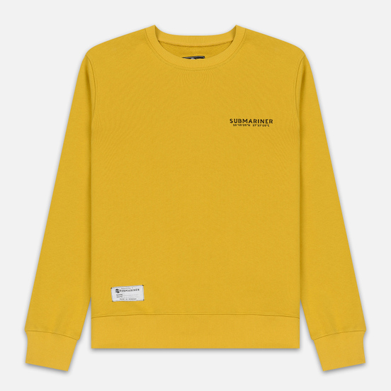 Мужская толстовка Submariner Main Logo Print Mustard