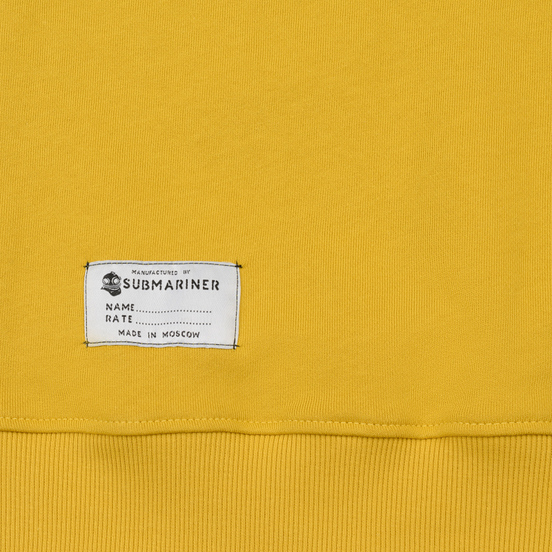 Мужская толстовка Submariner Main Logo Print Mustard