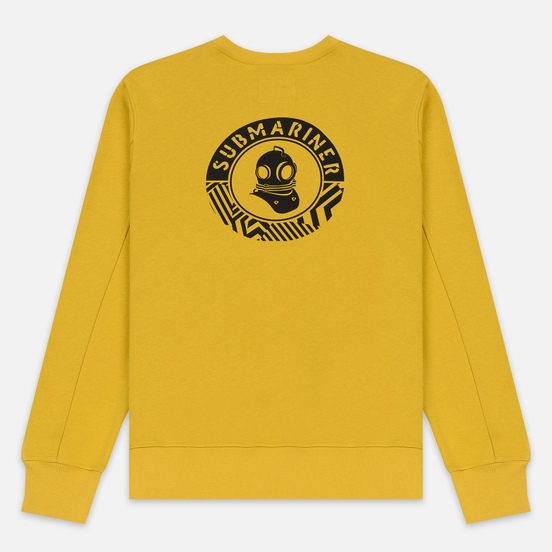 Мужская толстовка Submariner Main Logo Print Mustard