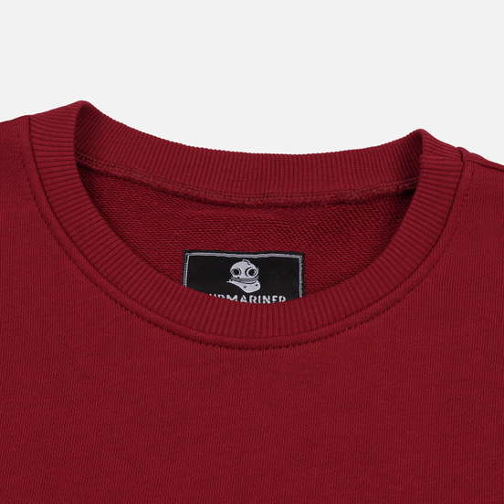 Мужская толстовка Submariner New Wave Print Bordeaux
