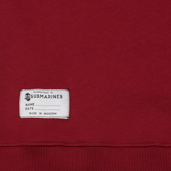 Мужская толстовка Submariner New Wave Print Bordeaux
