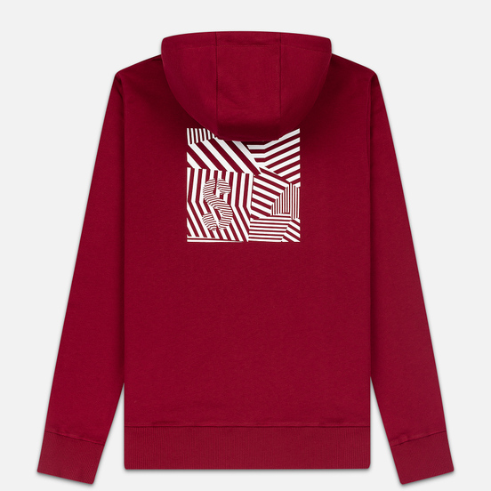 Мужская толстовка Submariner New Wave Print Hoodie Bordeaux