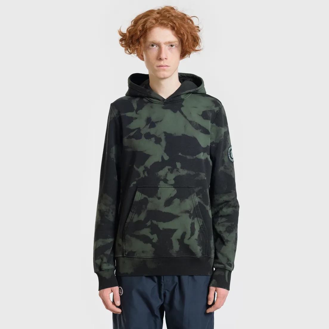 Submariner Мужская толстовка Patch Logo Hoodie Camo