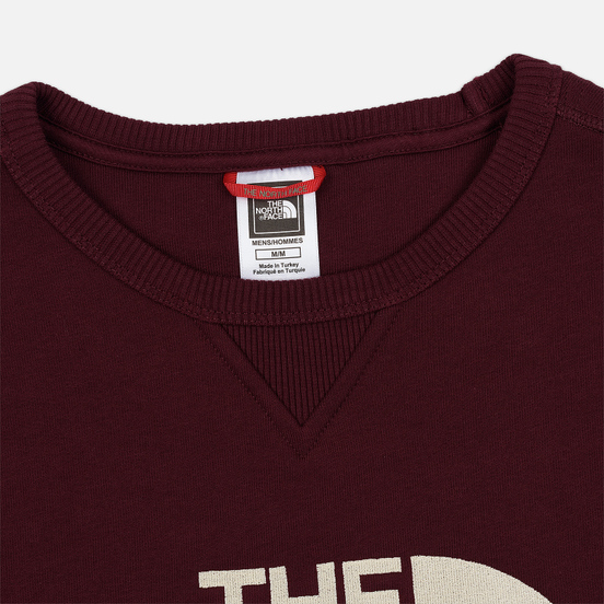 Мужская толстовка The North Face Drew Peak Crew Deep Garnet Red