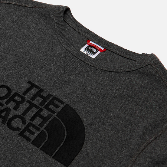 Мужская толстовка The North Face Drew Peak Crew Light TNF Medium Grey Heather