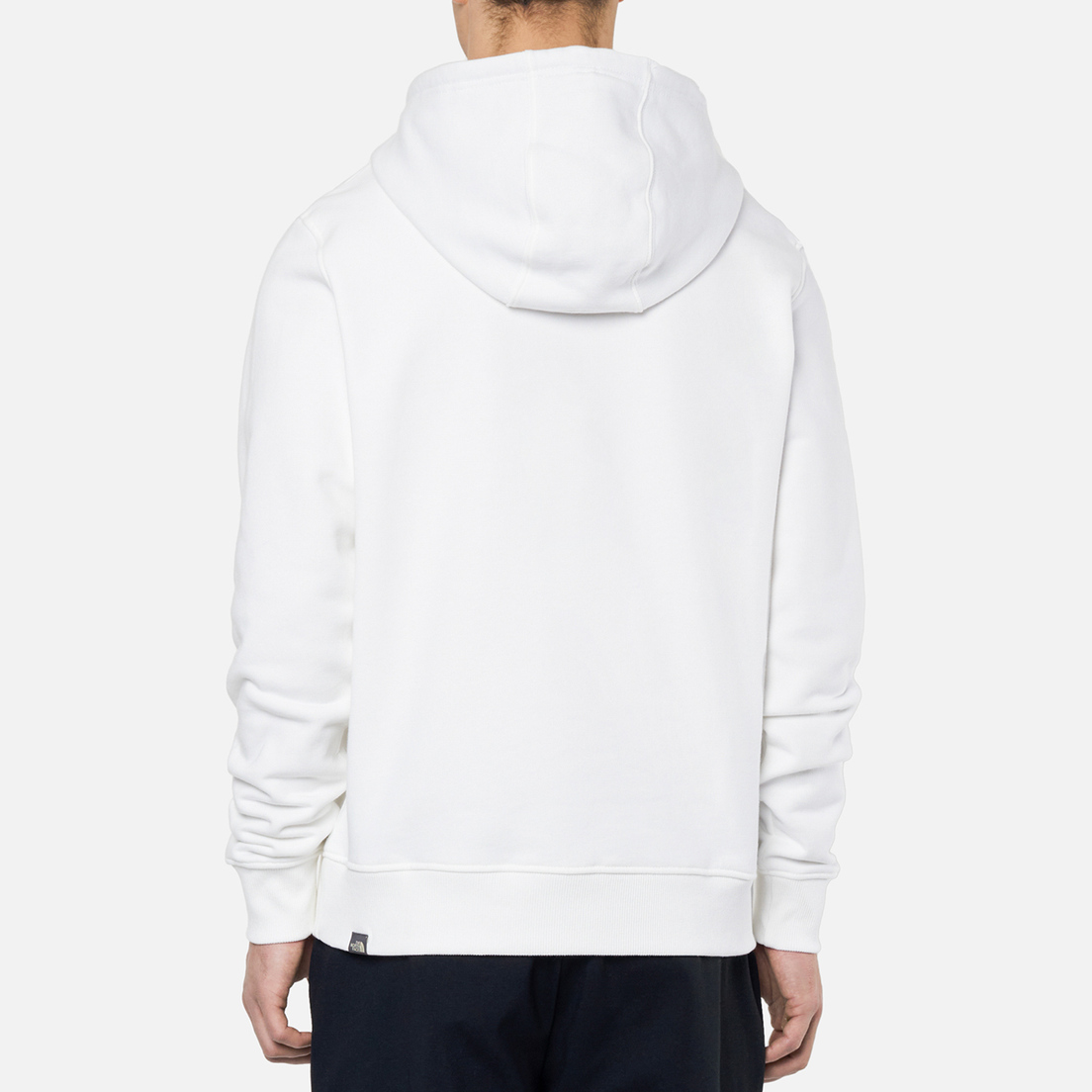 North face drew peak hoodie white sale