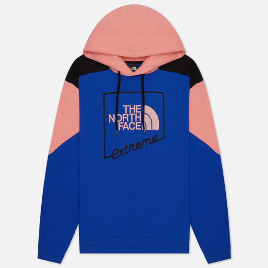 the north face blue hoodie