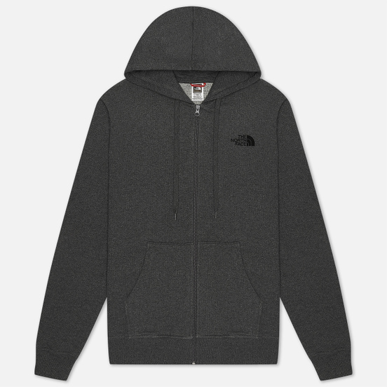 Мужская толстовка The North Face Open Gate Full Zip Hoodie TNF Medium Grey Heather