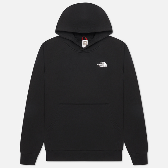 Мужская толстовка The North Face Raglan Red Box Hoodie TNF Black
