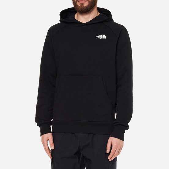 Мужская толстовка The North Face Raglan Red Box Hoodie TNF Black