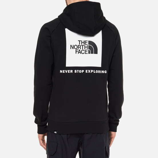 Мужская толстовка The North Face Raglan Red Box Hoodie TNF Black