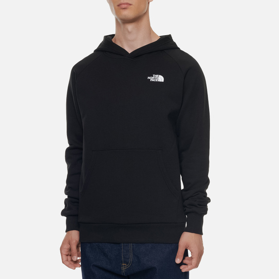 Мужская толстовка The North Face Raglan Red Box Hoodie TNF Black