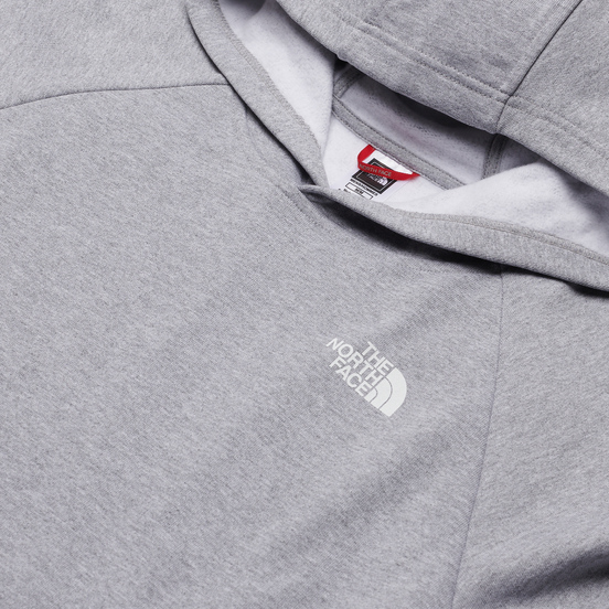 Мужская толстовка The North Face Raglan Red Box Hoodie TNF Light Gray