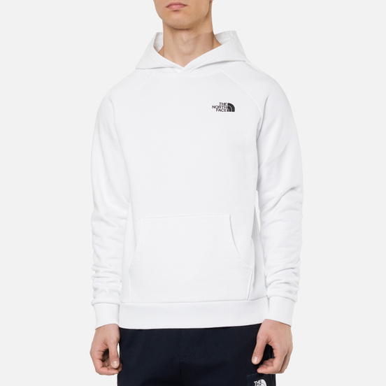 Мужская толстовка The North Face Raglan Red Box Hoodie TNF White