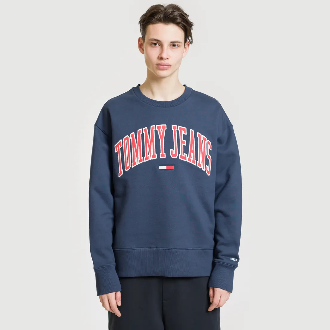 Tommy Jeans Мужская толстовка Clean Collegiate Crew