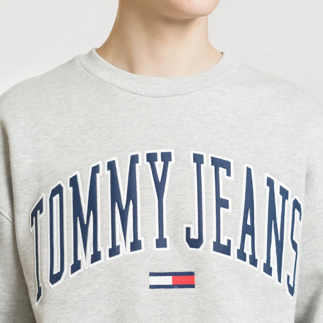 Tommy Jeans Мужская толстовка Clean Collegiate Crew