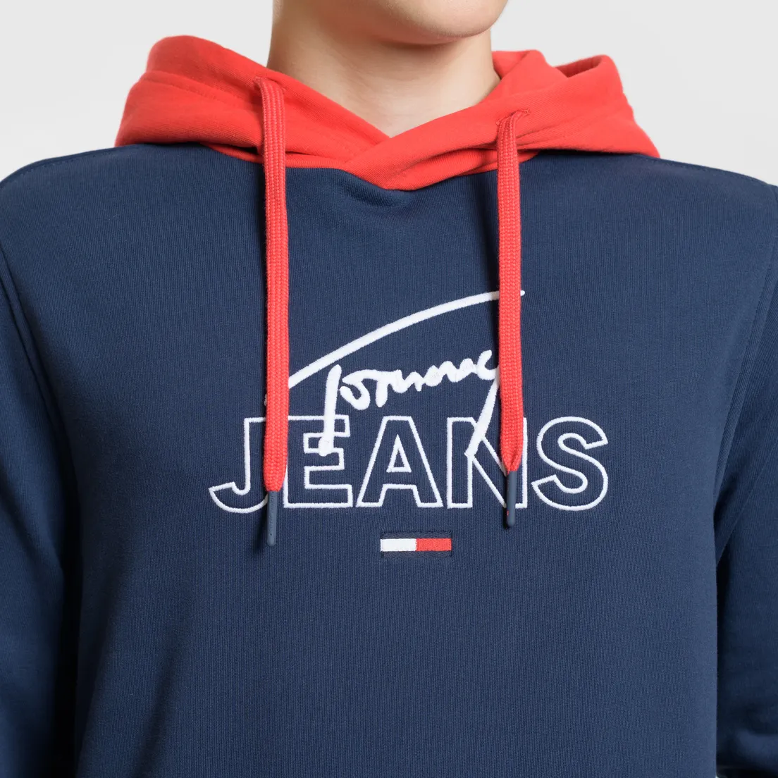 Tommy Jeans Мужская толстовка Color Block Graphic Hoodie