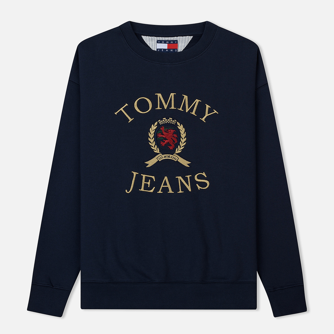 Tommy Jeans Мужская толстовка Crest Crew