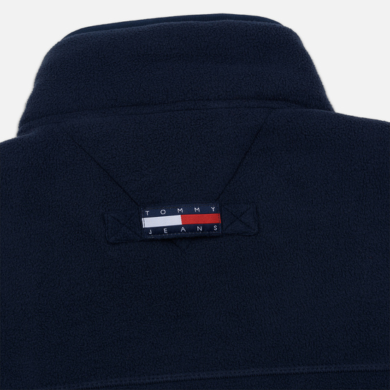 Мужская толстовка Tommy Jeans Flag Polar Fleece Navy Blazer/Multi