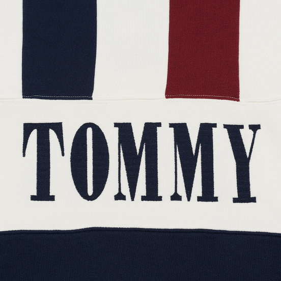 Мужская толстовка Tommy Jeans Heritage Stripe Crew Neck Navy Blazer/Multi